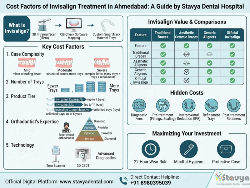 Cost Factors of Invisalign Treatment in Ahmedabad