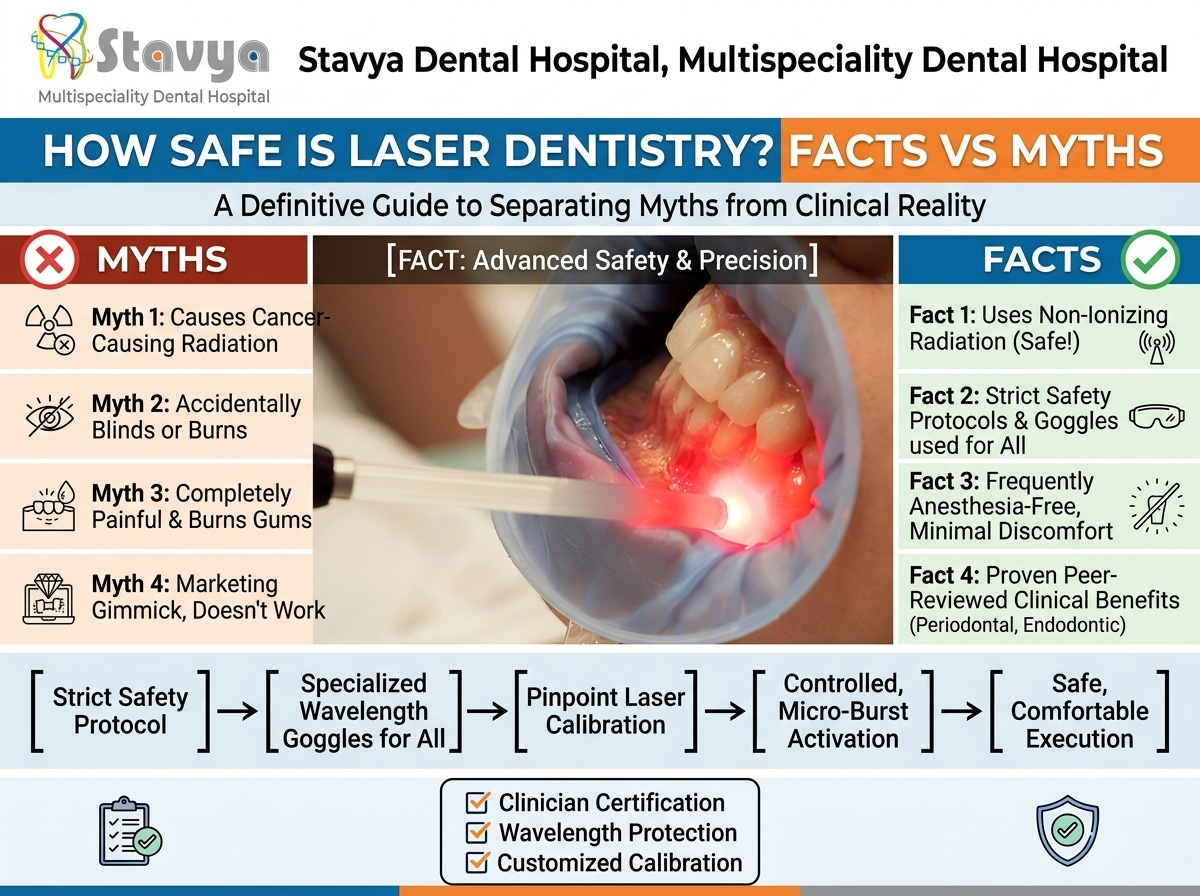 How Safe Is Laser Dentistry? Facts vs Myths