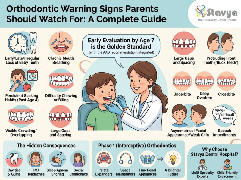 Orthodontic Warning Signs Parents Should Watch For