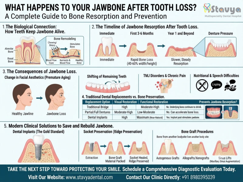 What Happens to Your Jawbone After Tooth Loss?