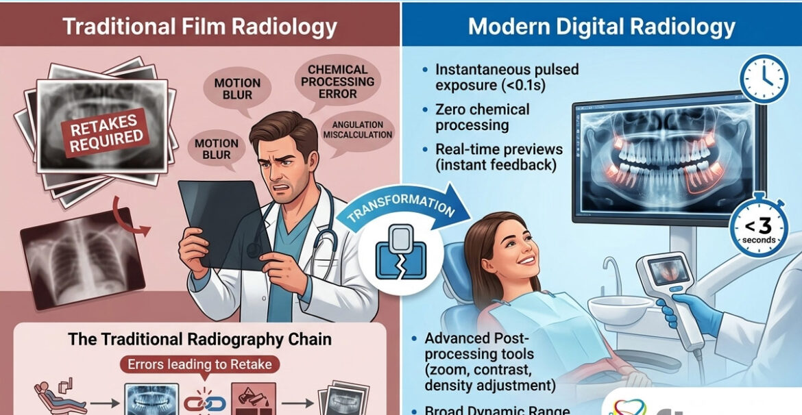 How Digital Radiology Reduces the Need for Repeat X-rays