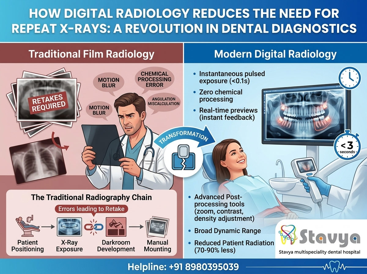 How Digital Radiology Reduces the Need for Repeat X-rays