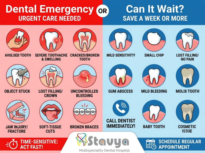 Dental Emergency or Can It Wait? 10 Situations That Need Urgent Care