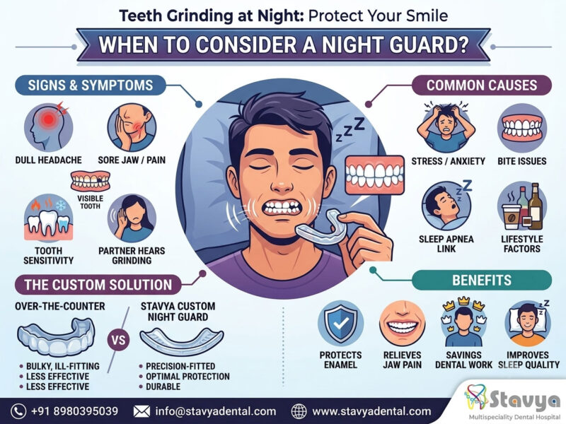 Teeth Grinding at Night: When Should You Consider a Night Guard?