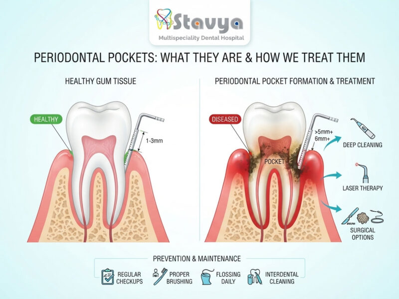 What Are Periodontal Pockets and How Are They Treated?