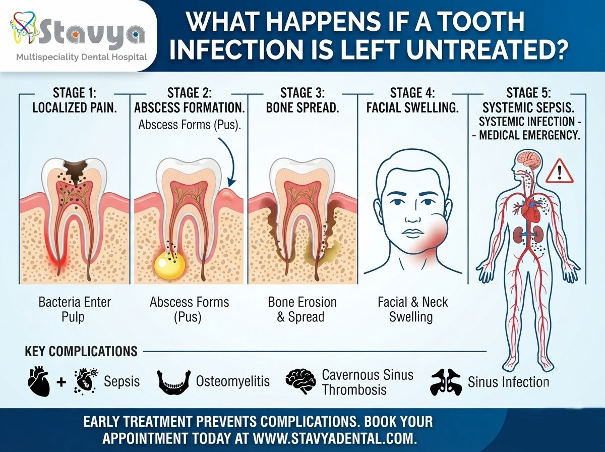 What Happens If a Tooth Infection Is Left Untreated?