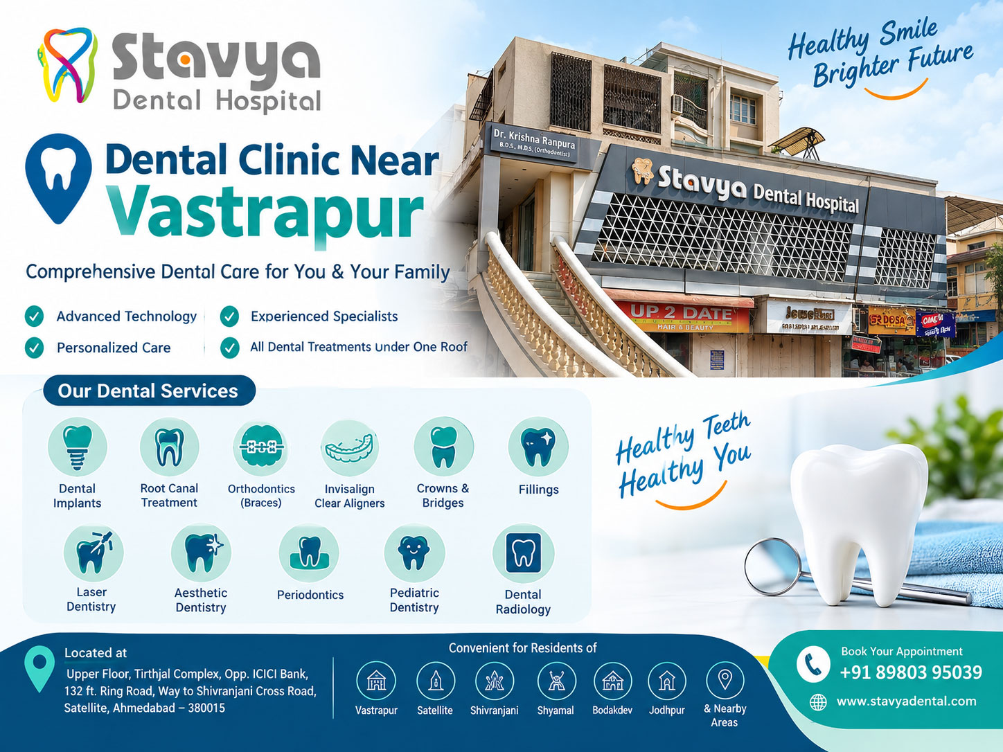 Dental Clinic Near Vastrapur