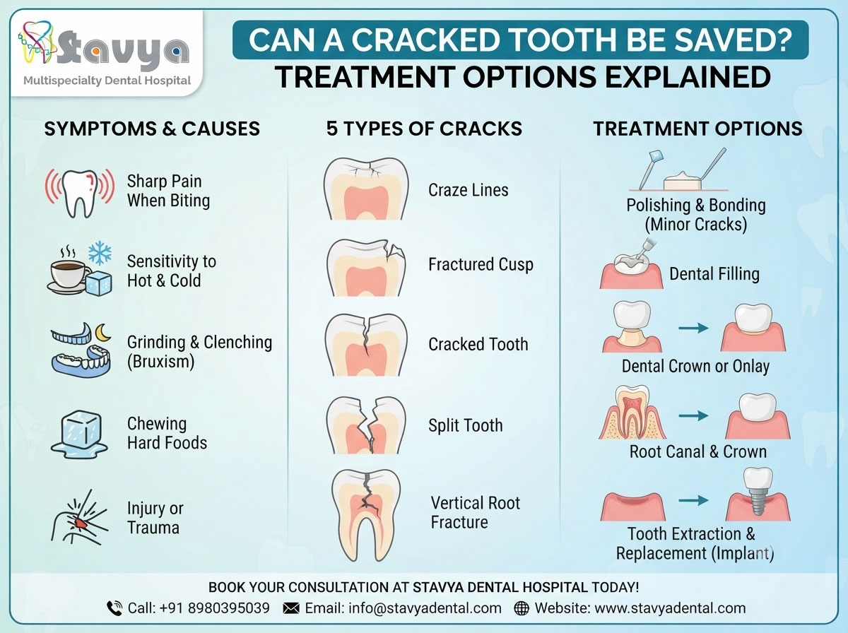 Can a Cracked Tooth Be Saved? Treatment Options Explained