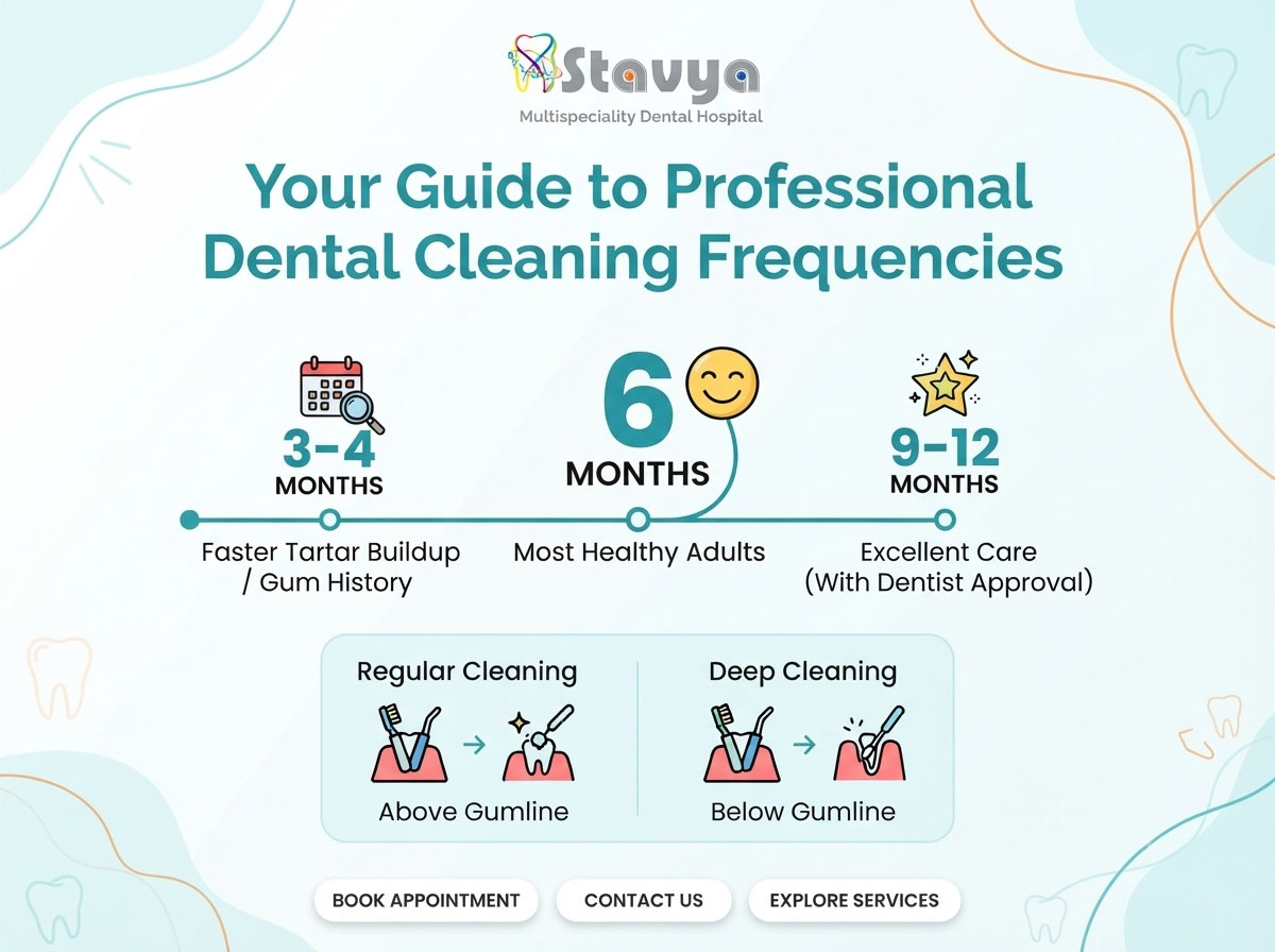 How Often Should You Get a Professional Dental Cleaning?
